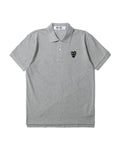 Double heart polo shirt