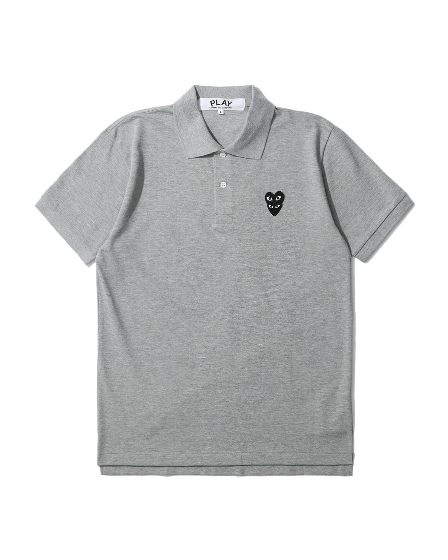 Double heart polo shirt