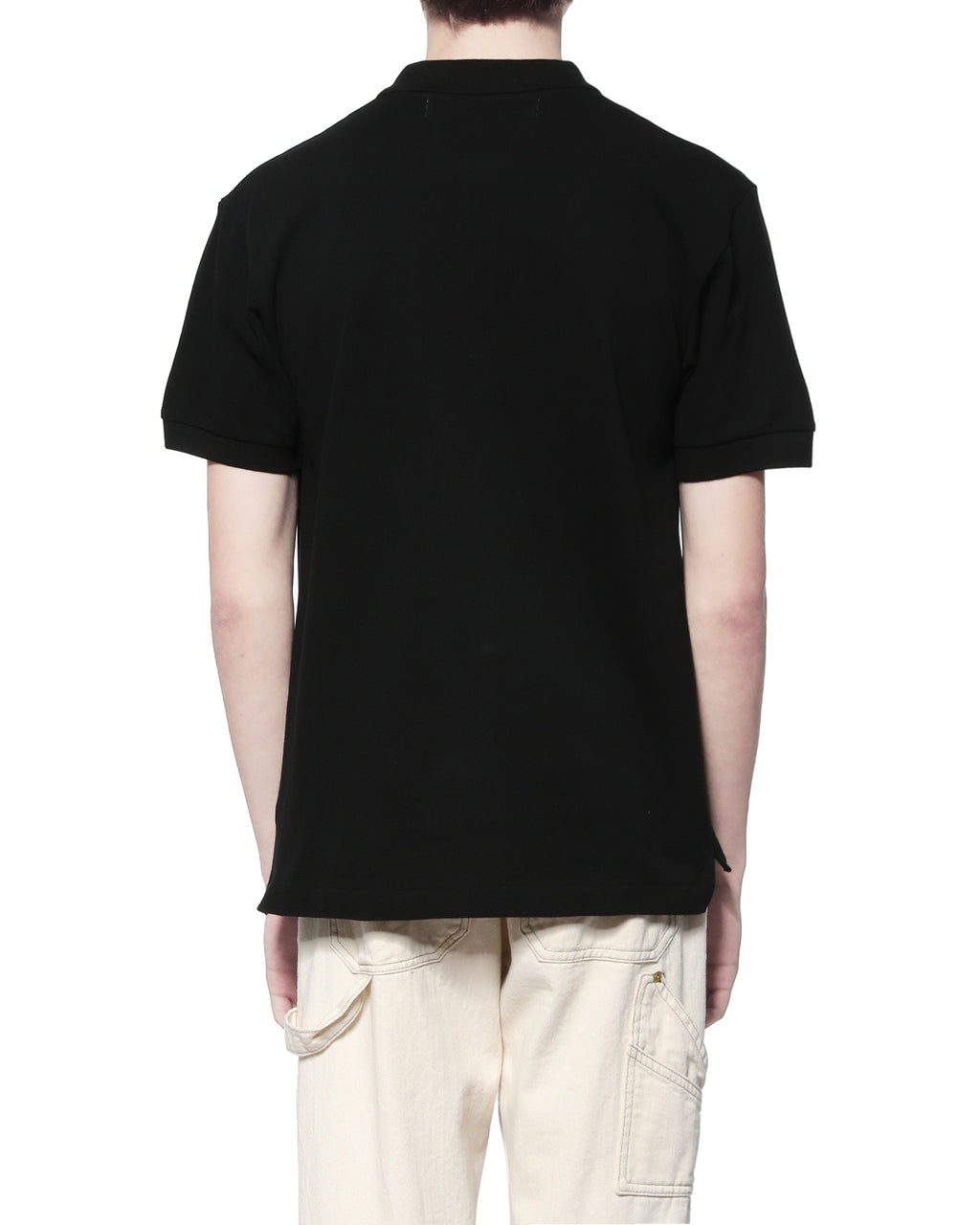 Heart logo polo shirt
