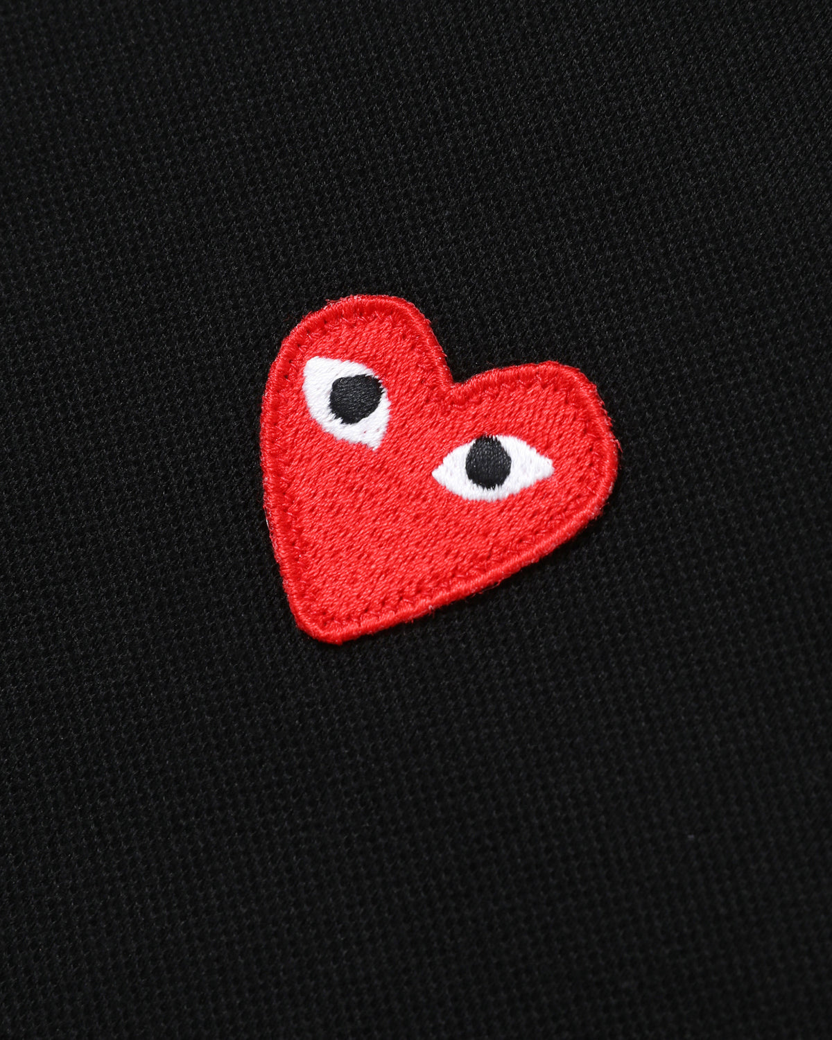 Heart logo polo shirt