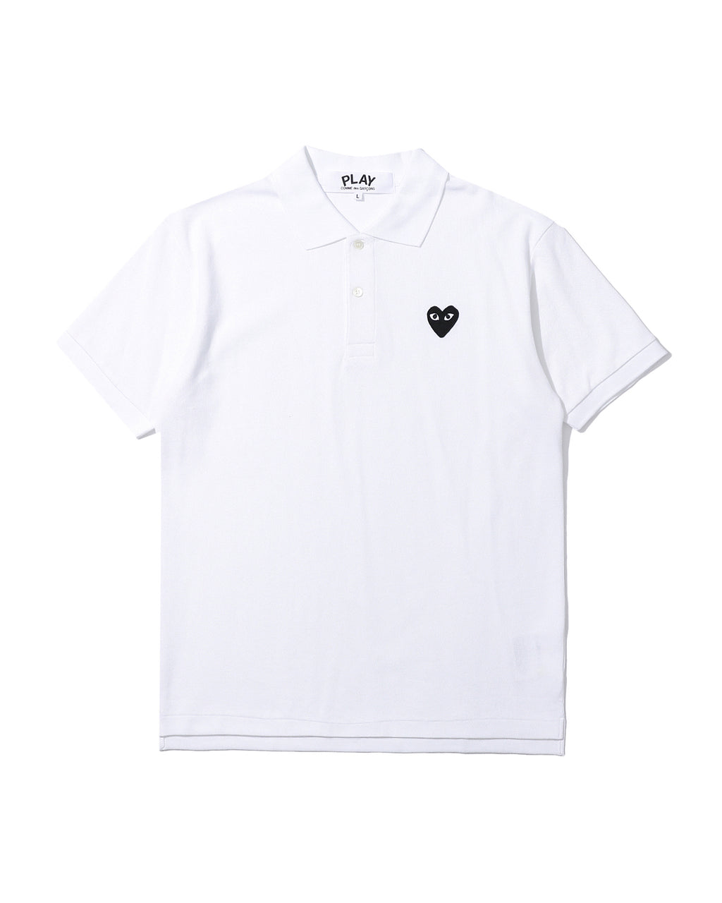 Heart logo polo shirt