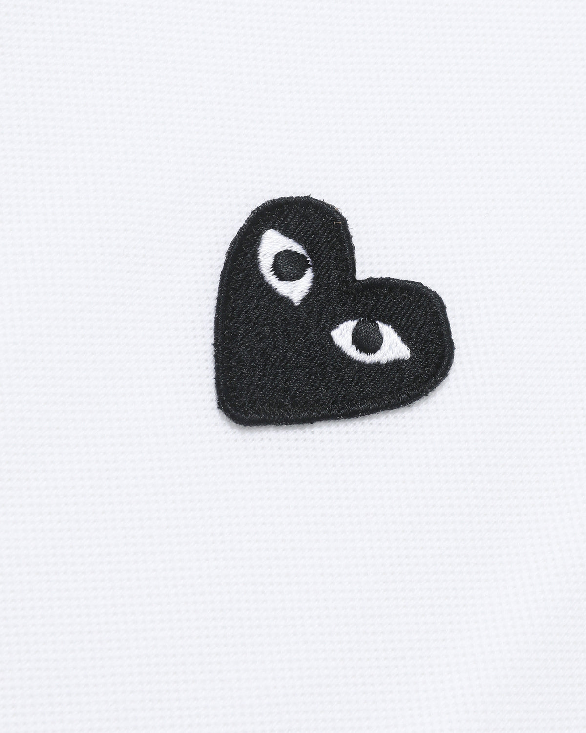 Heart logo polo shirt