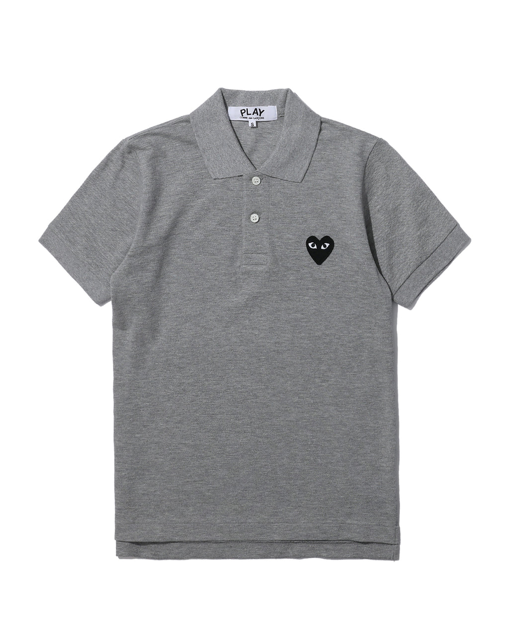 Heart logo polo shirt