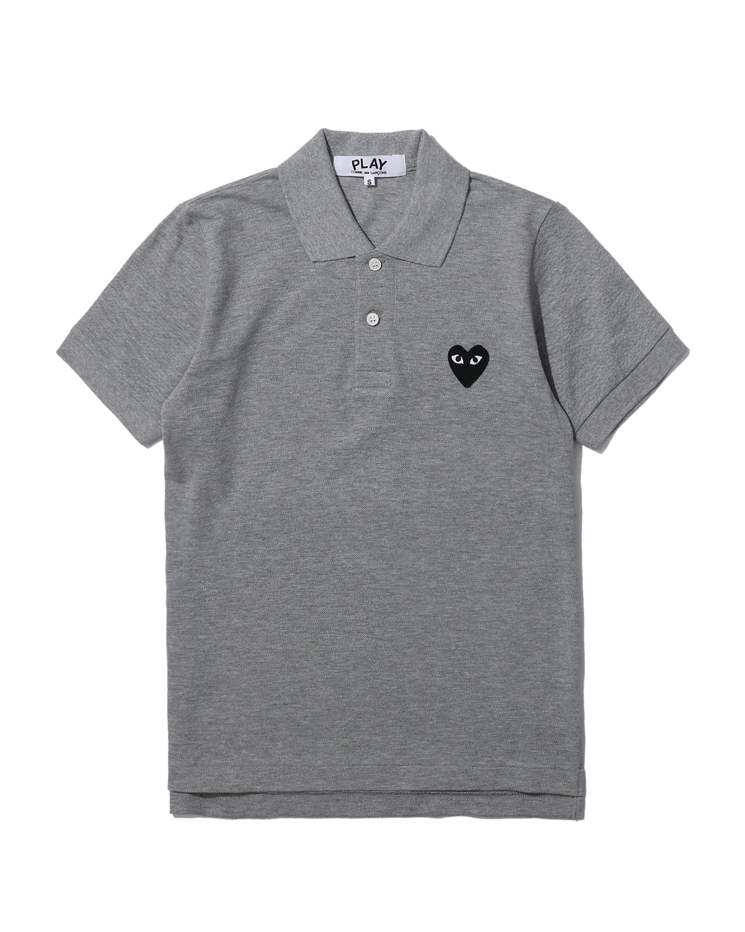 Heart logo polo shirt