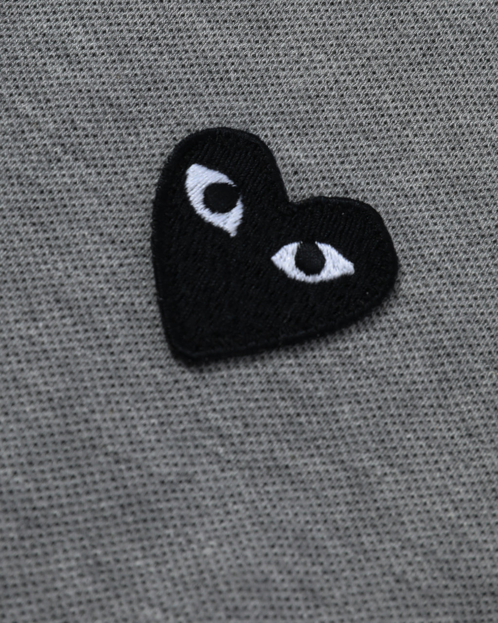 Heart logo polo shirt