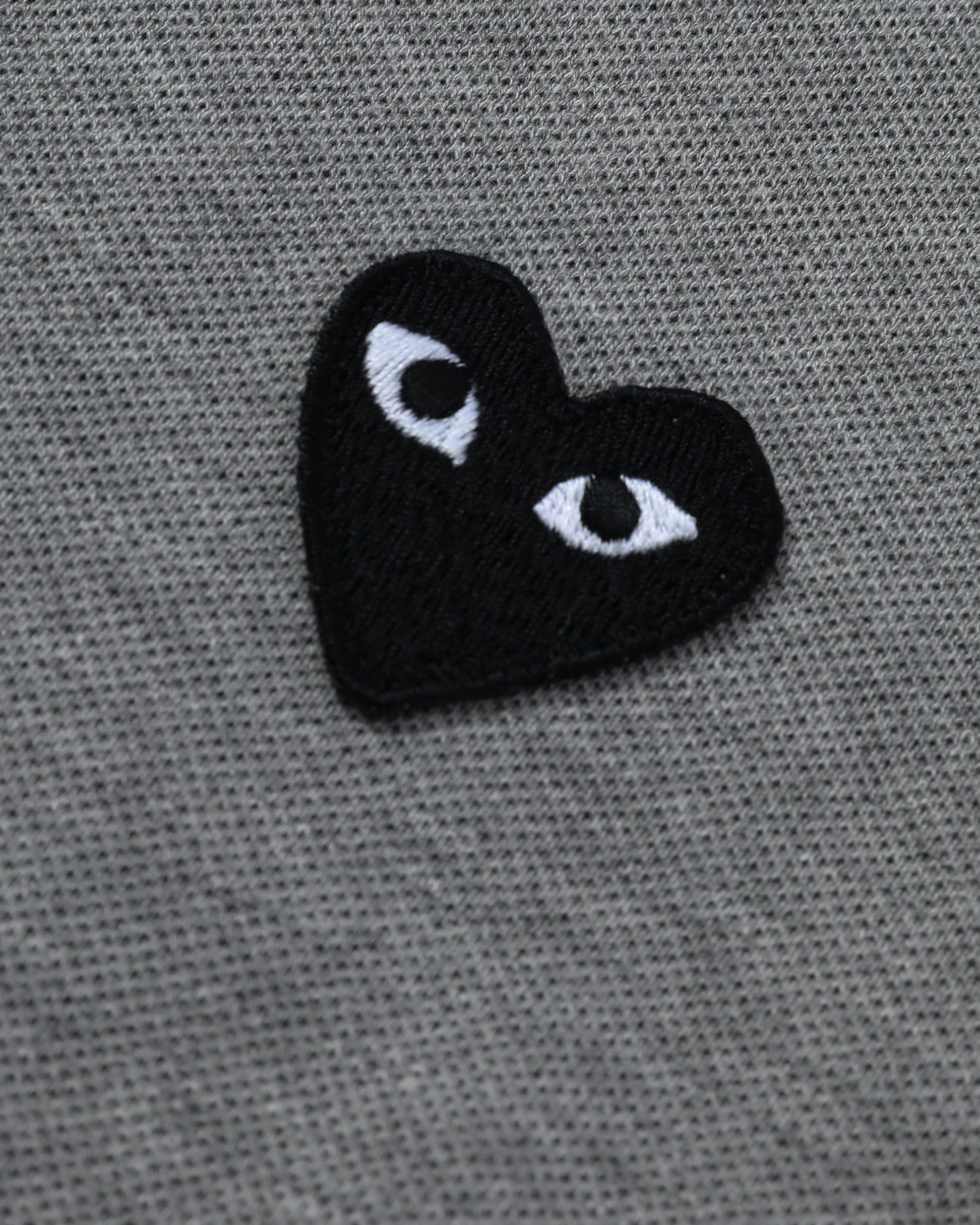 Heart logo polo shirt