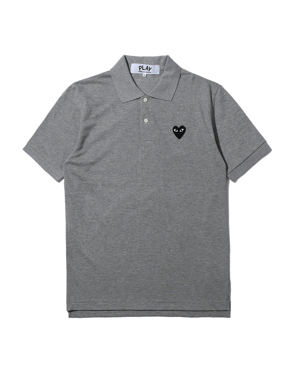 Heart logo polo shirt