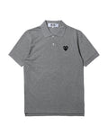 Heart logo polo shirt
