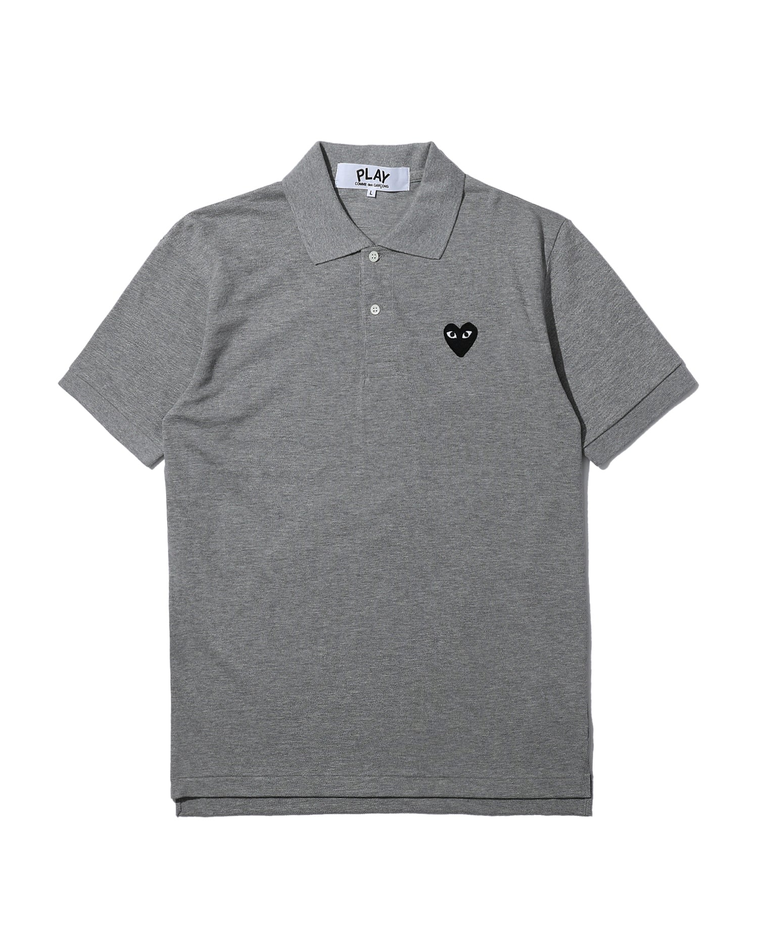 Heart logo polo shirt