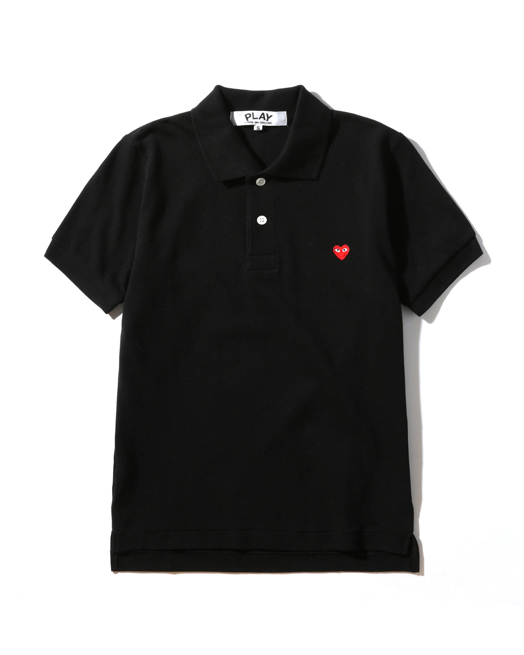 Heart logo polo shirt