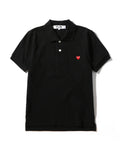 Heart logo polo shirt