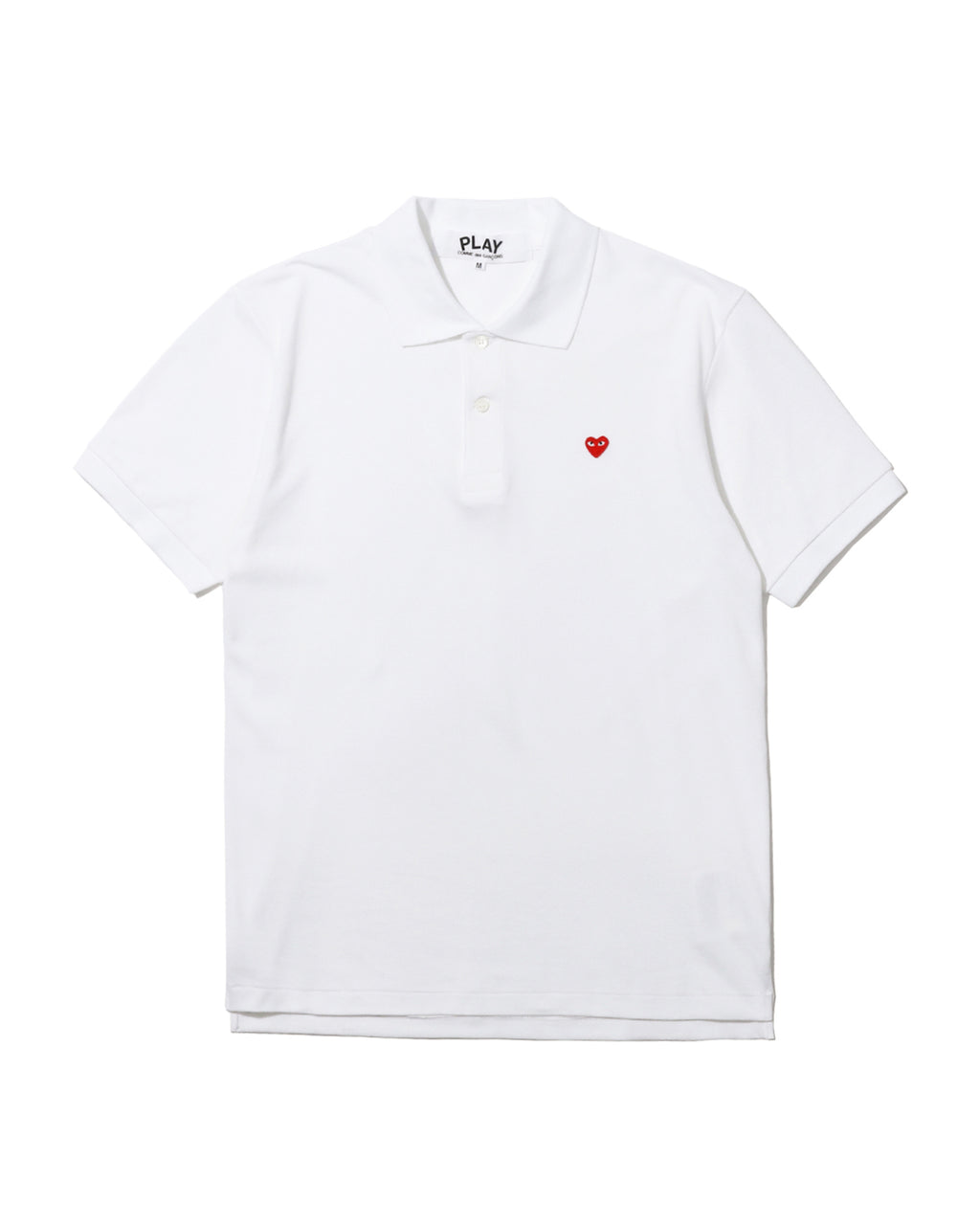 Heart logo polo shirt