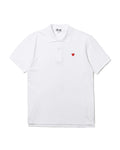Heart logo polo shirt