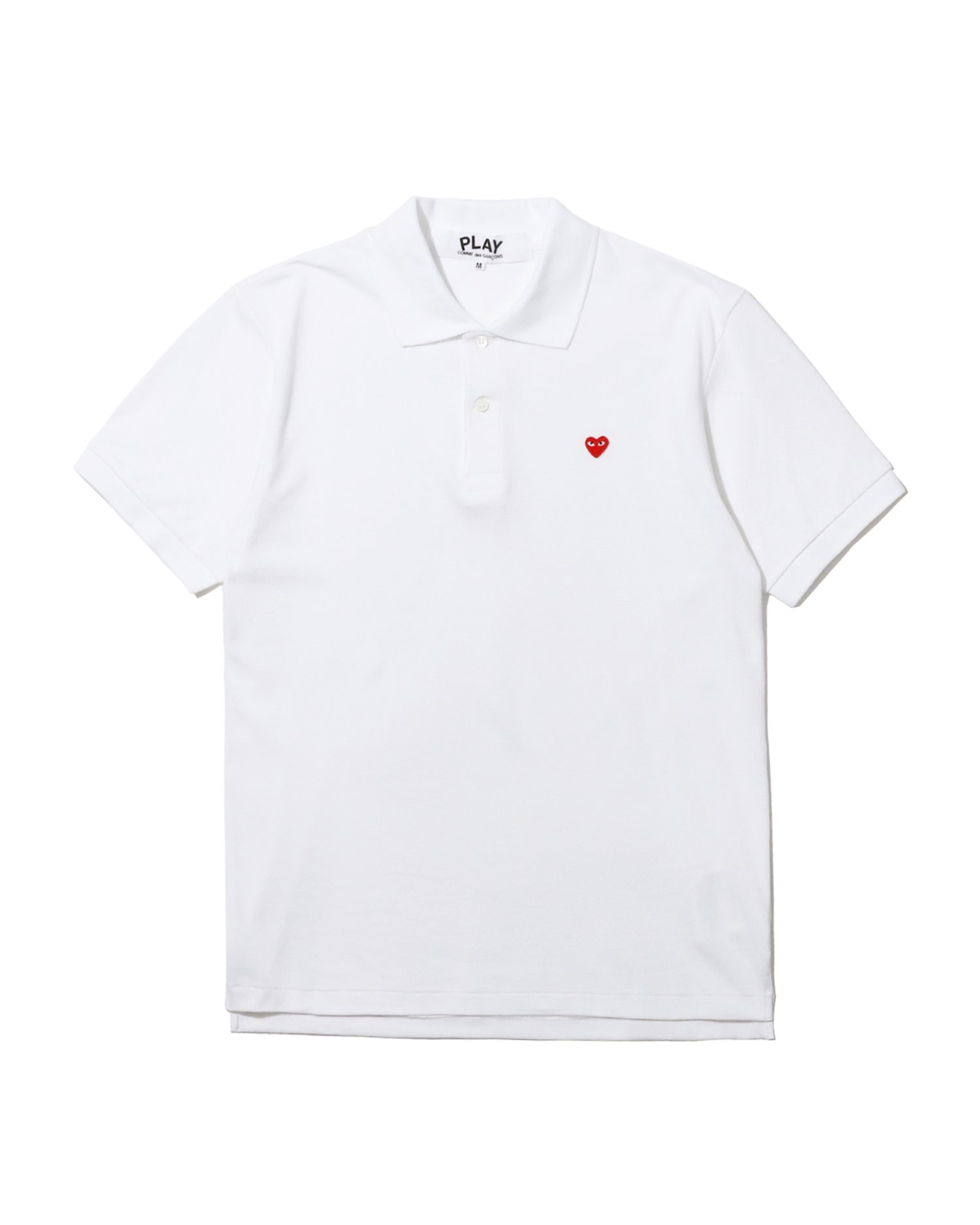 Heart logo polo shirt