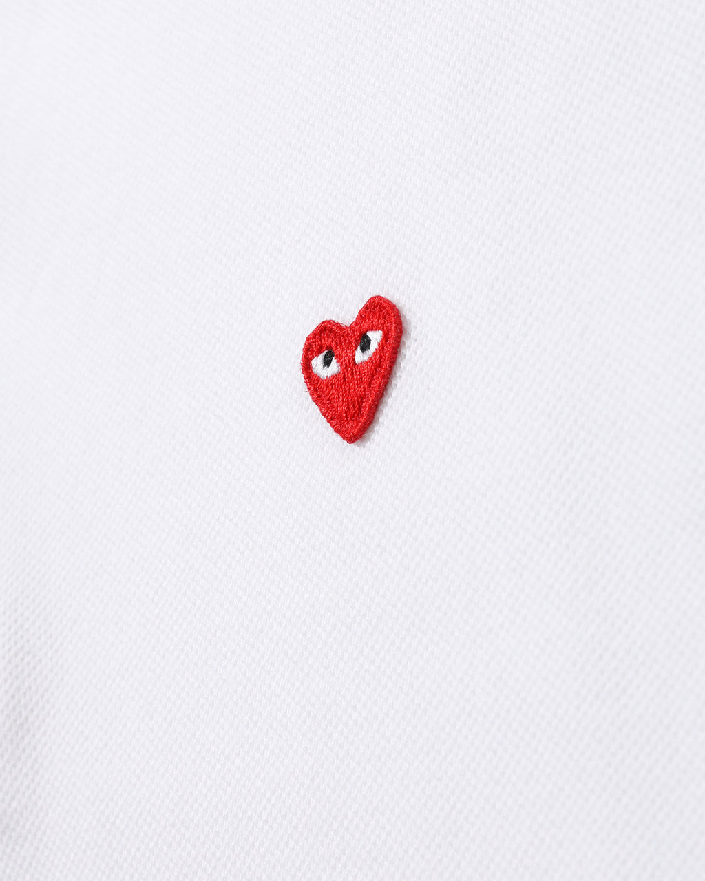 Heart logo polo shirt