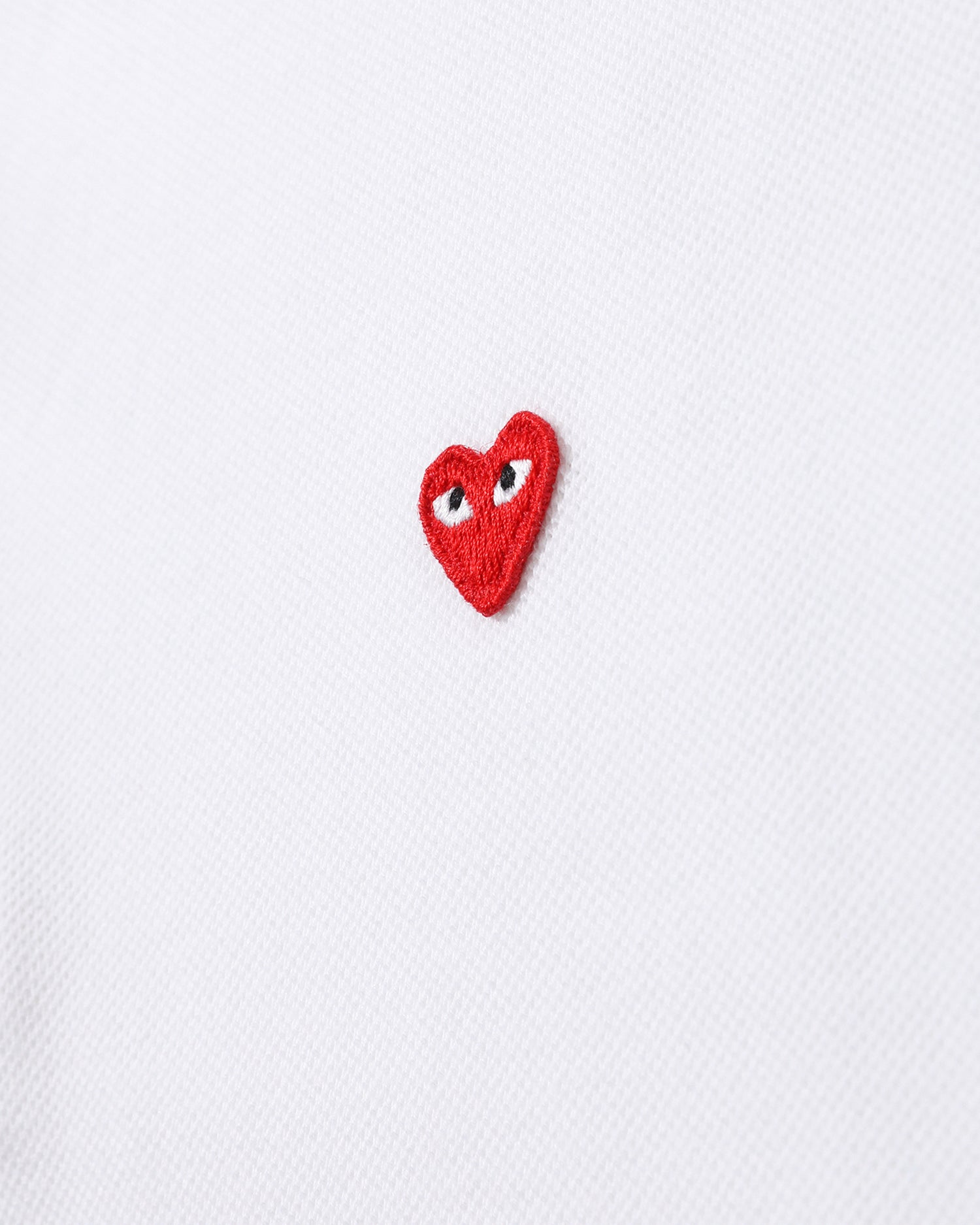 Heart logo polo shirt