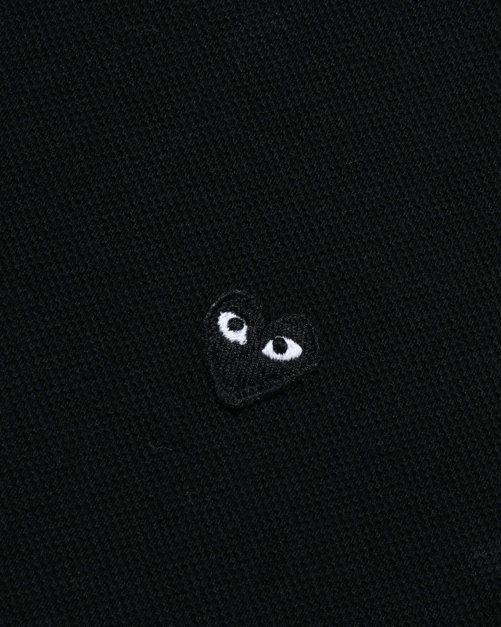 Heart logo polo shirt
