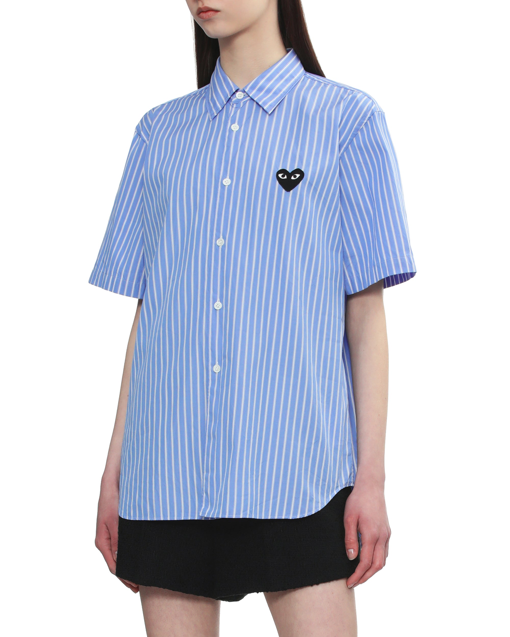 Striped short sleeve shirt