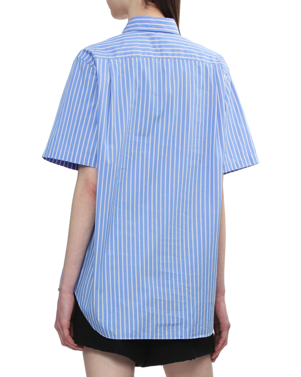 Striped short sleeve shirt