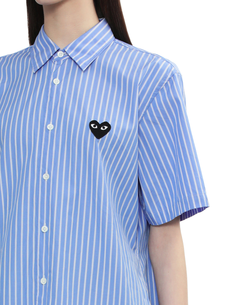 Striped short sleeve shirt