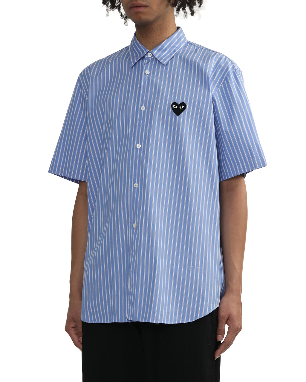 Striped short sleeve shirt