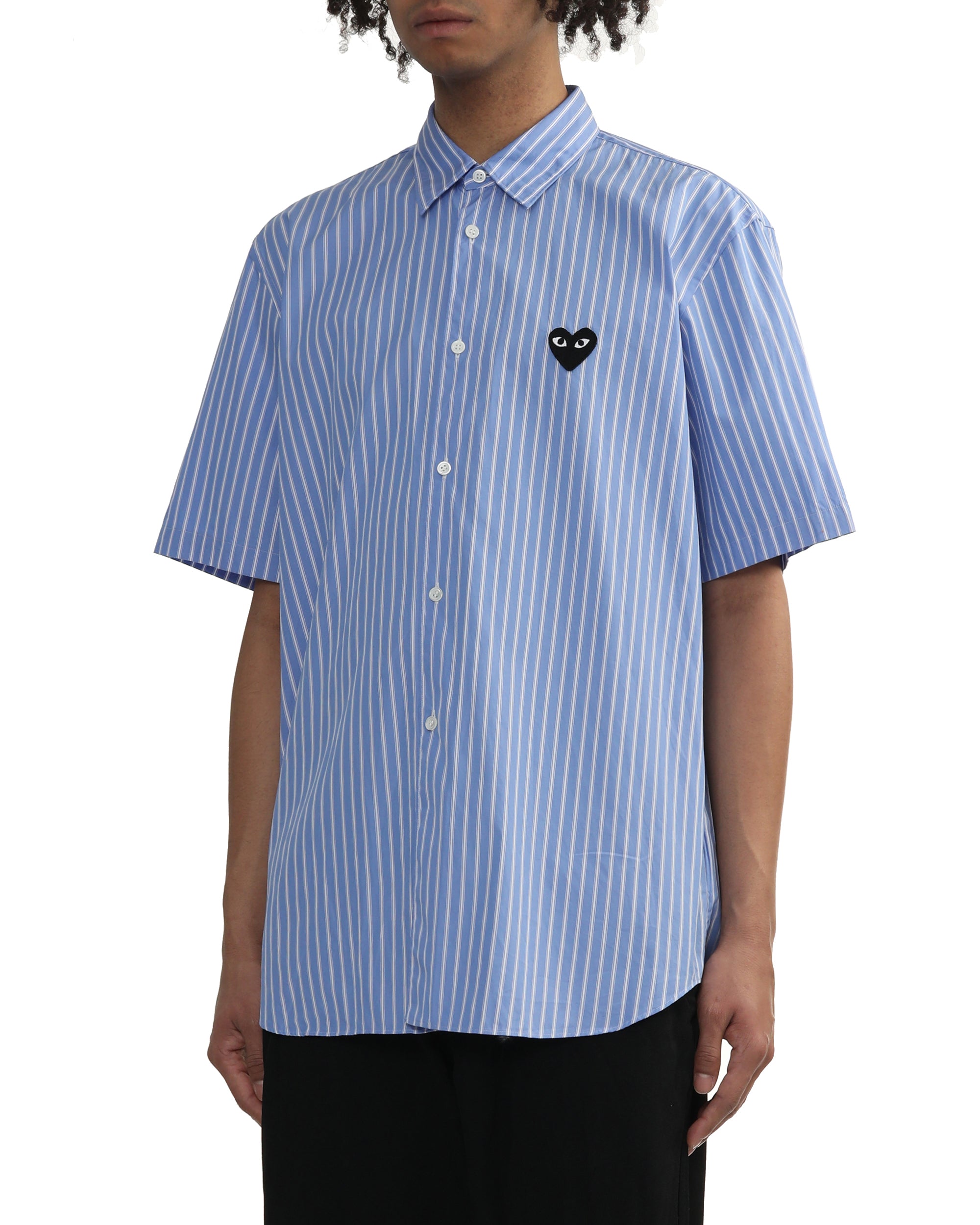 Striped short sleeve shirt