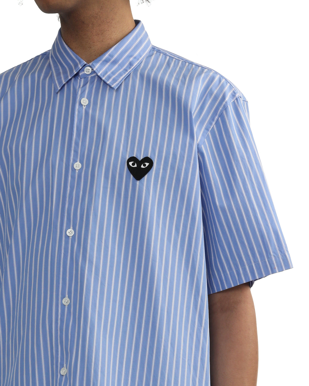Striped short sleeve shirt