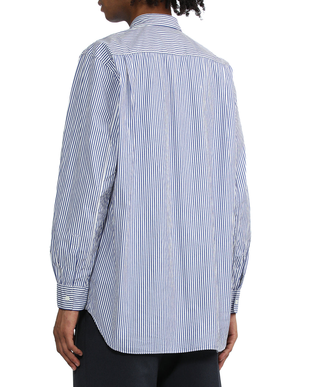 X INVADER logo stripe shirt