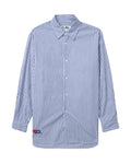 X INVADER logo stripe shirt