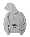 X CDGCDGCDG logo hoodie