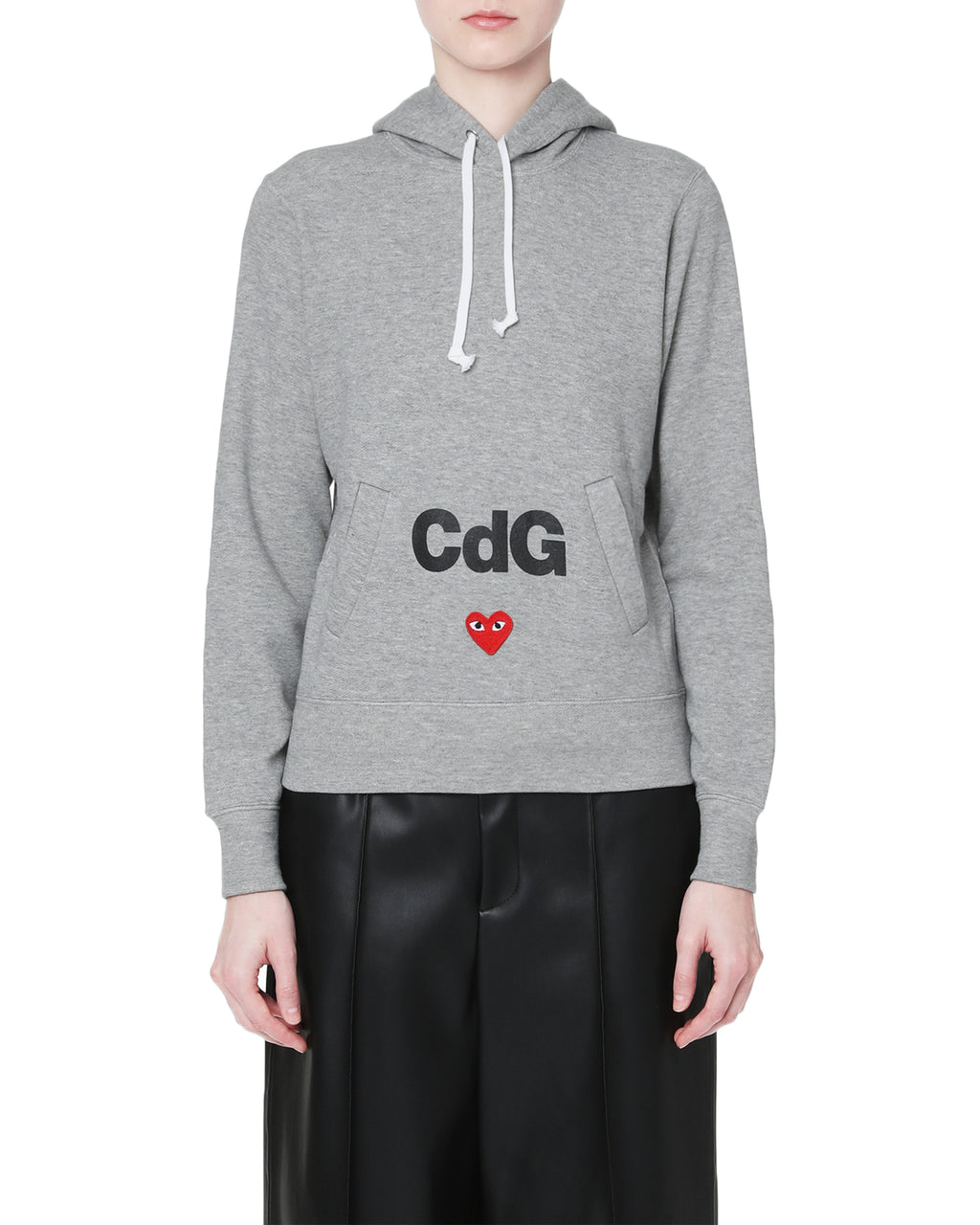X CDGCDGCDG logo hoodie