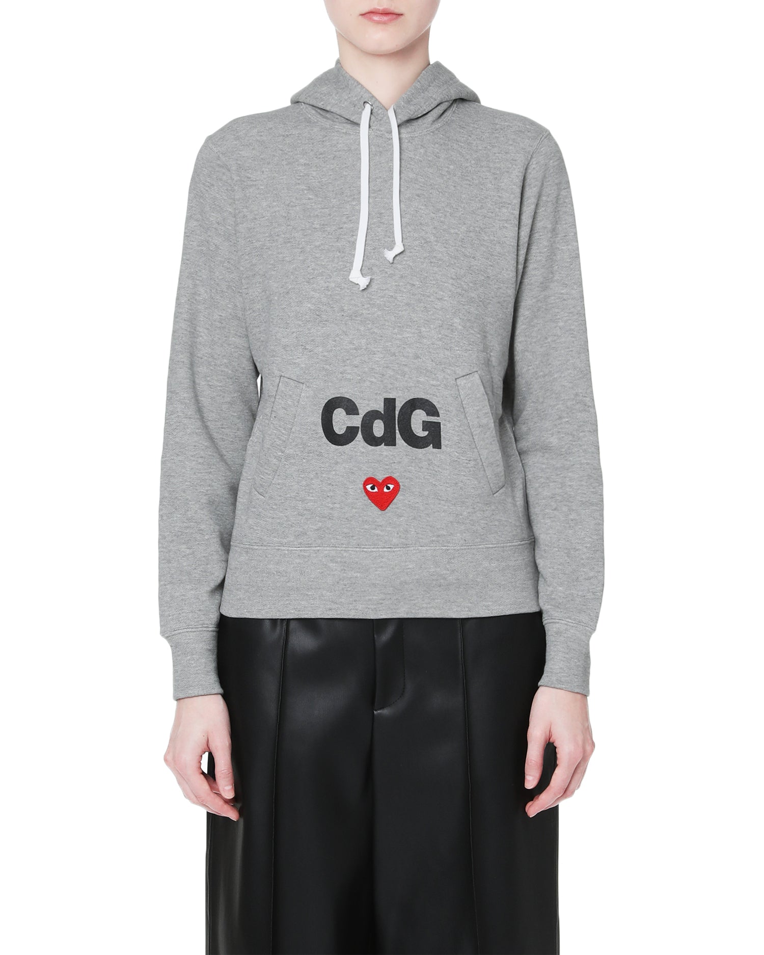 X CDGCDGCDG logo hoodie