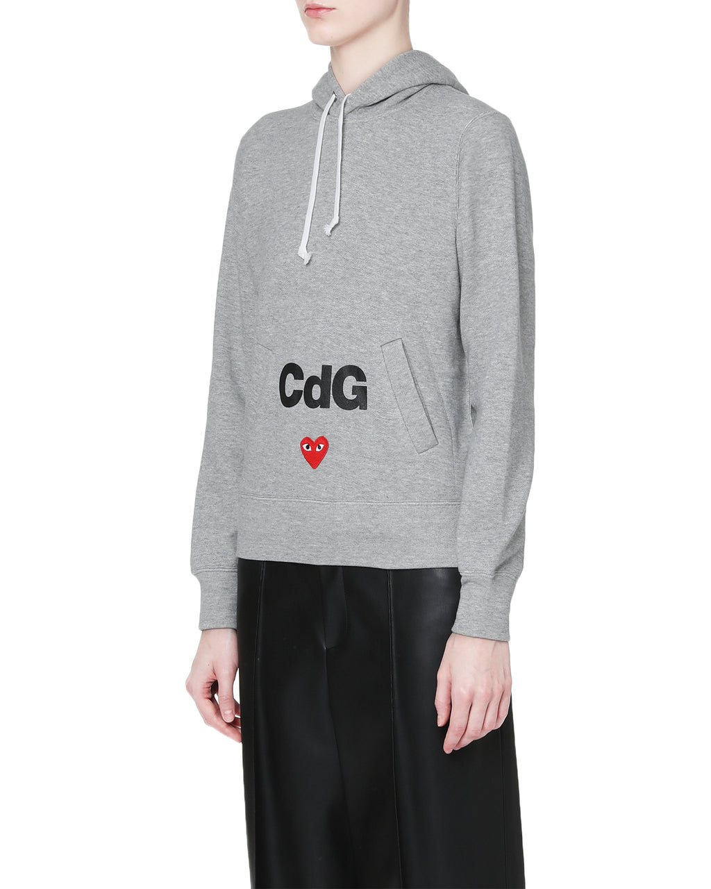 X CDGCDGCDG logo hoodie