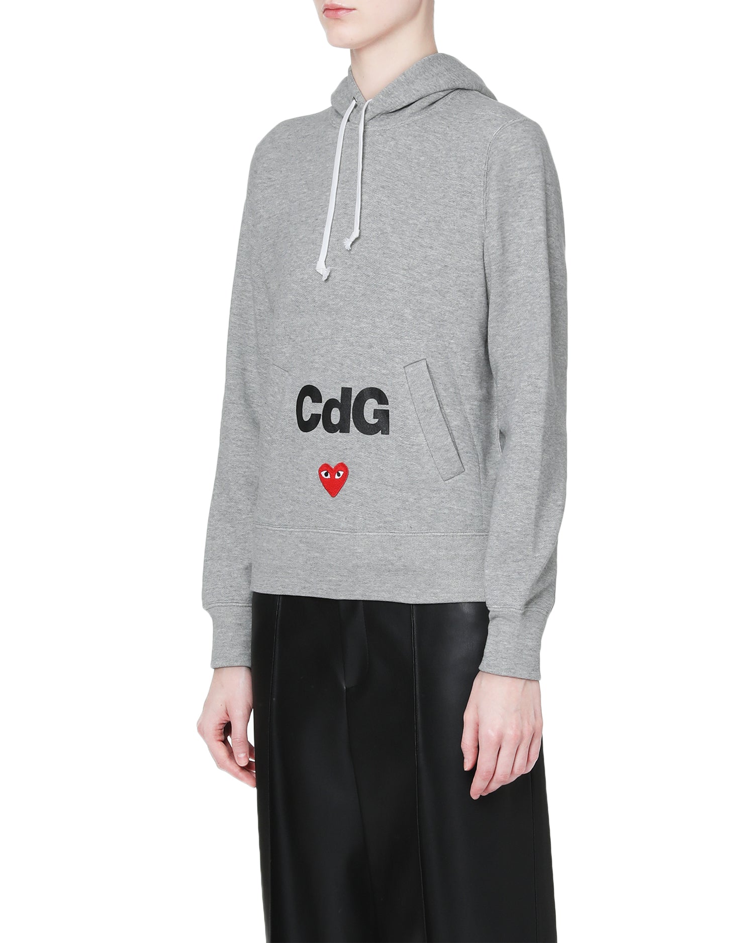 X CDGCDGCDG logo hoodie