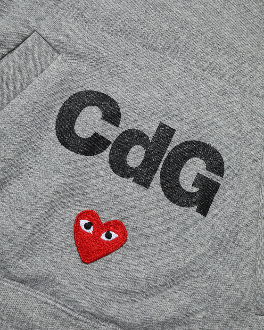 X CDGCDGCDG logo hoodie