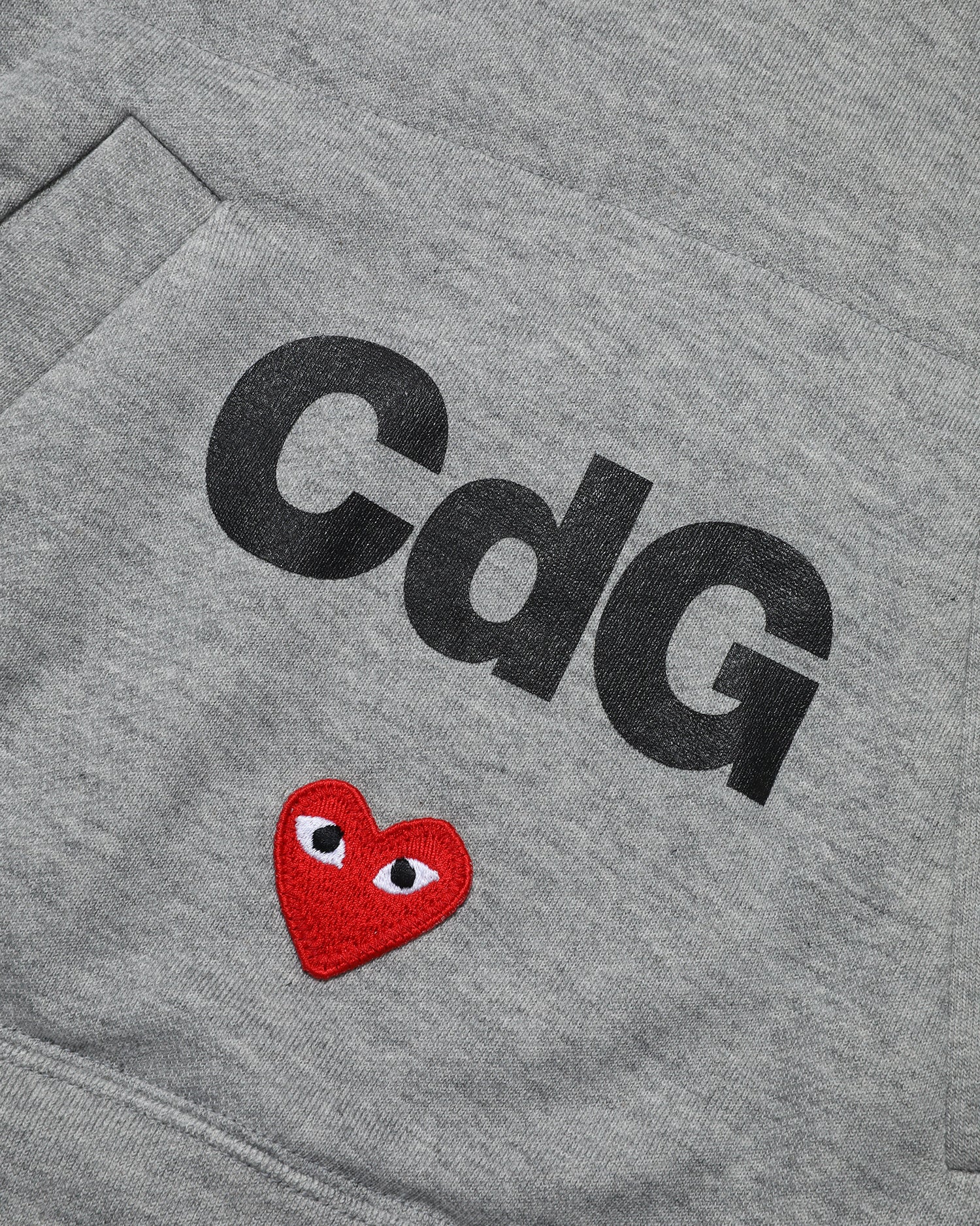 X CDGCDGCDG logo hoodie