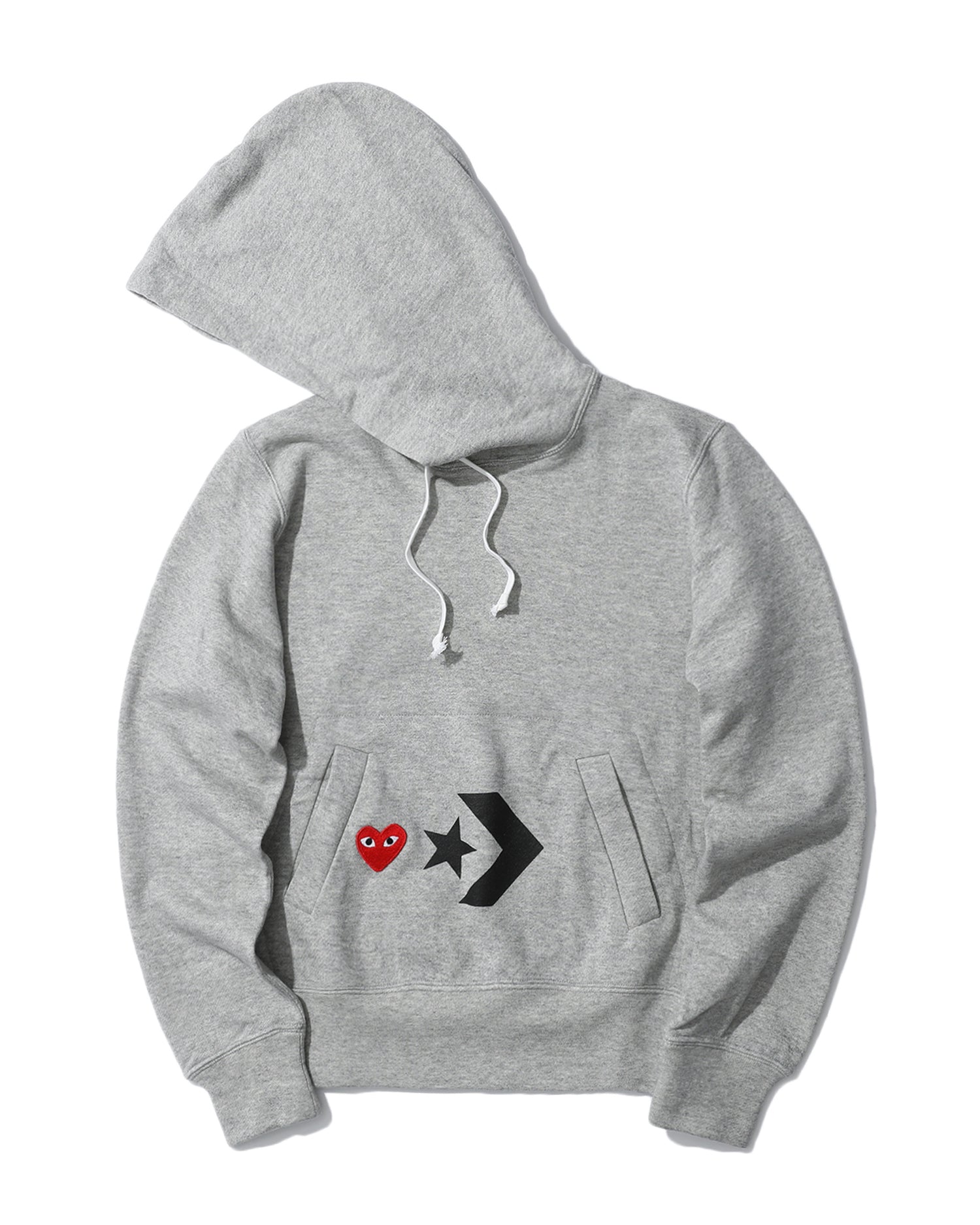 X Converse logo hoodie
