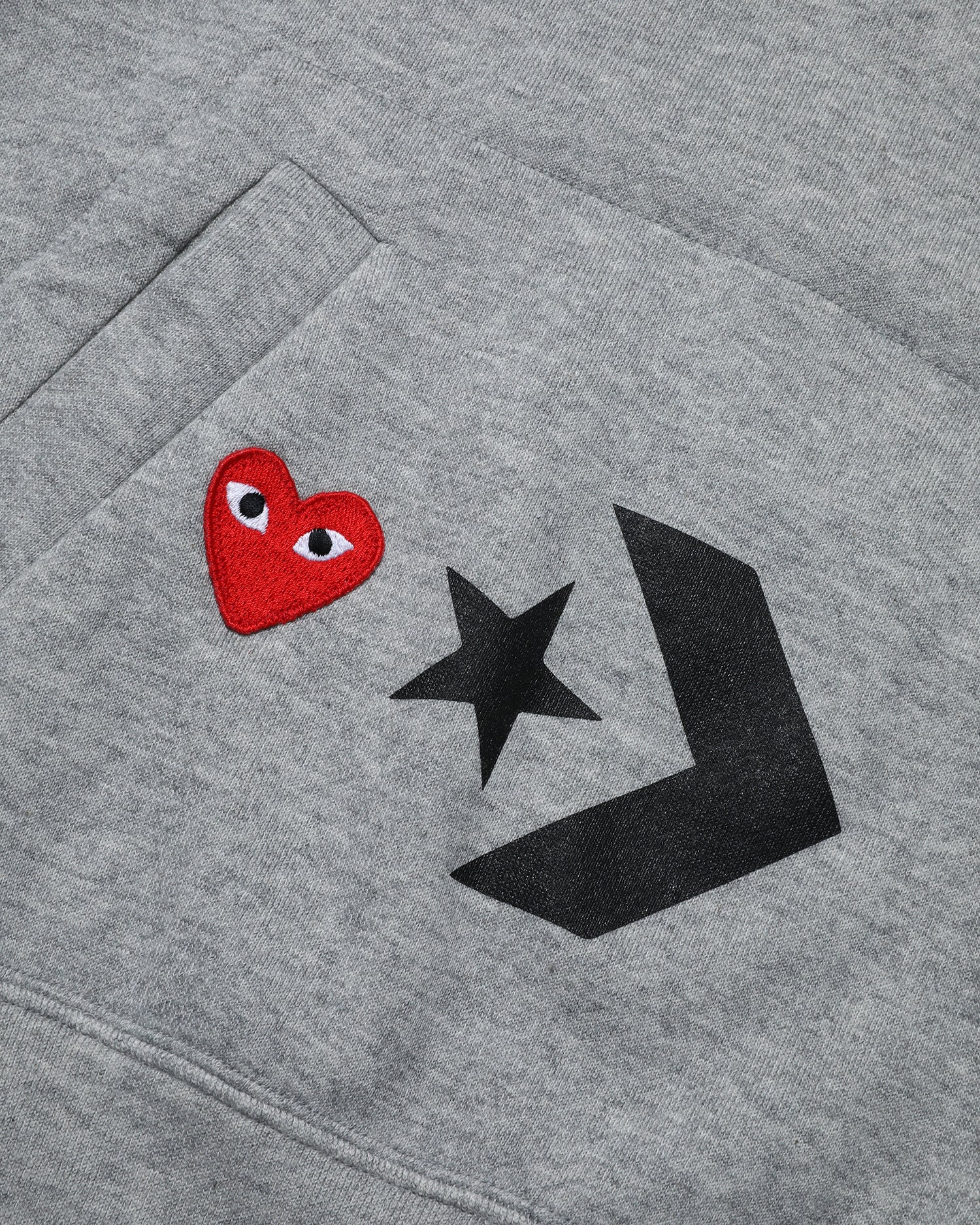 X Converse logo hoodie