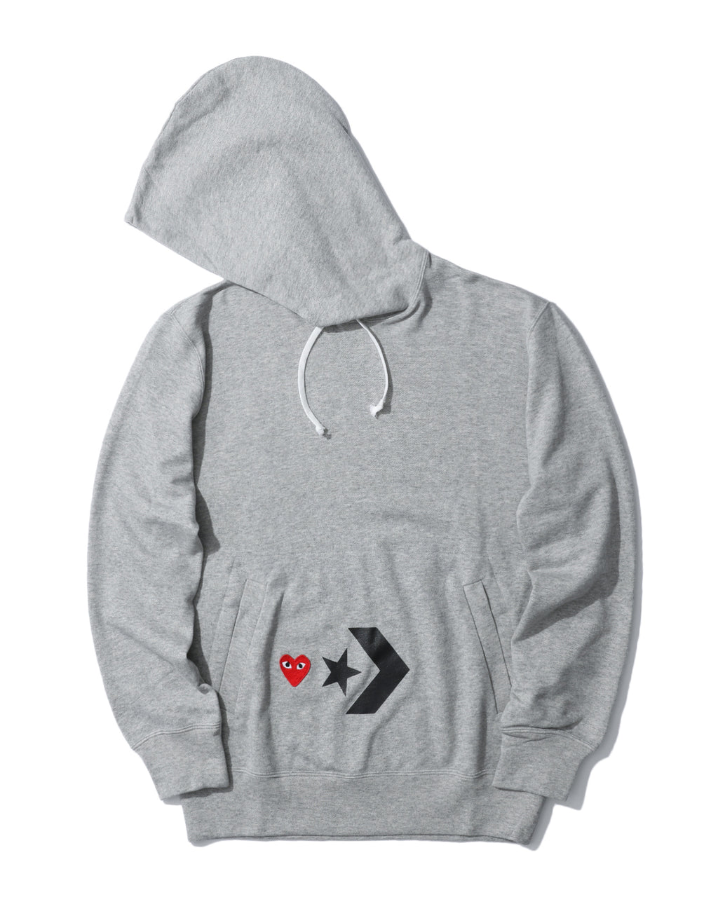 X Converse logo hoodie