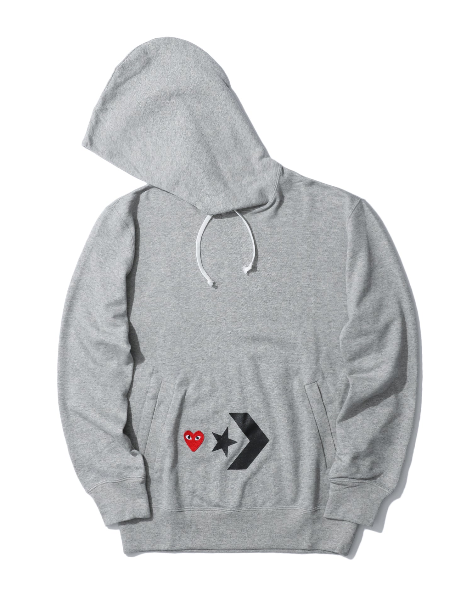 X Converse logo hoodie
