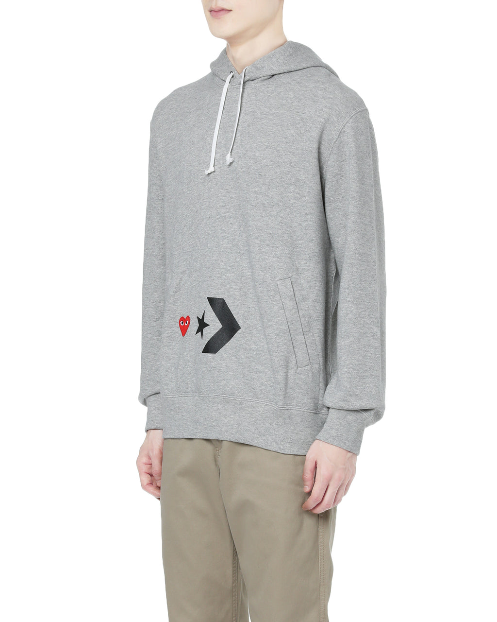 X Converse logo hoodie