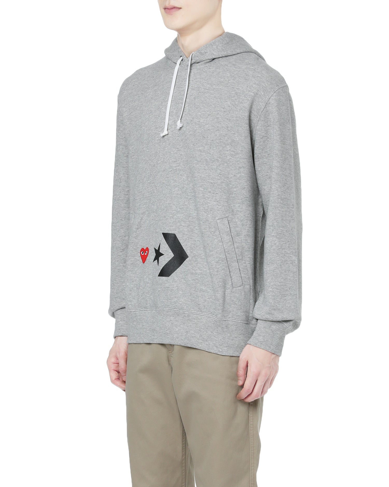 X Converse logo hoodie
