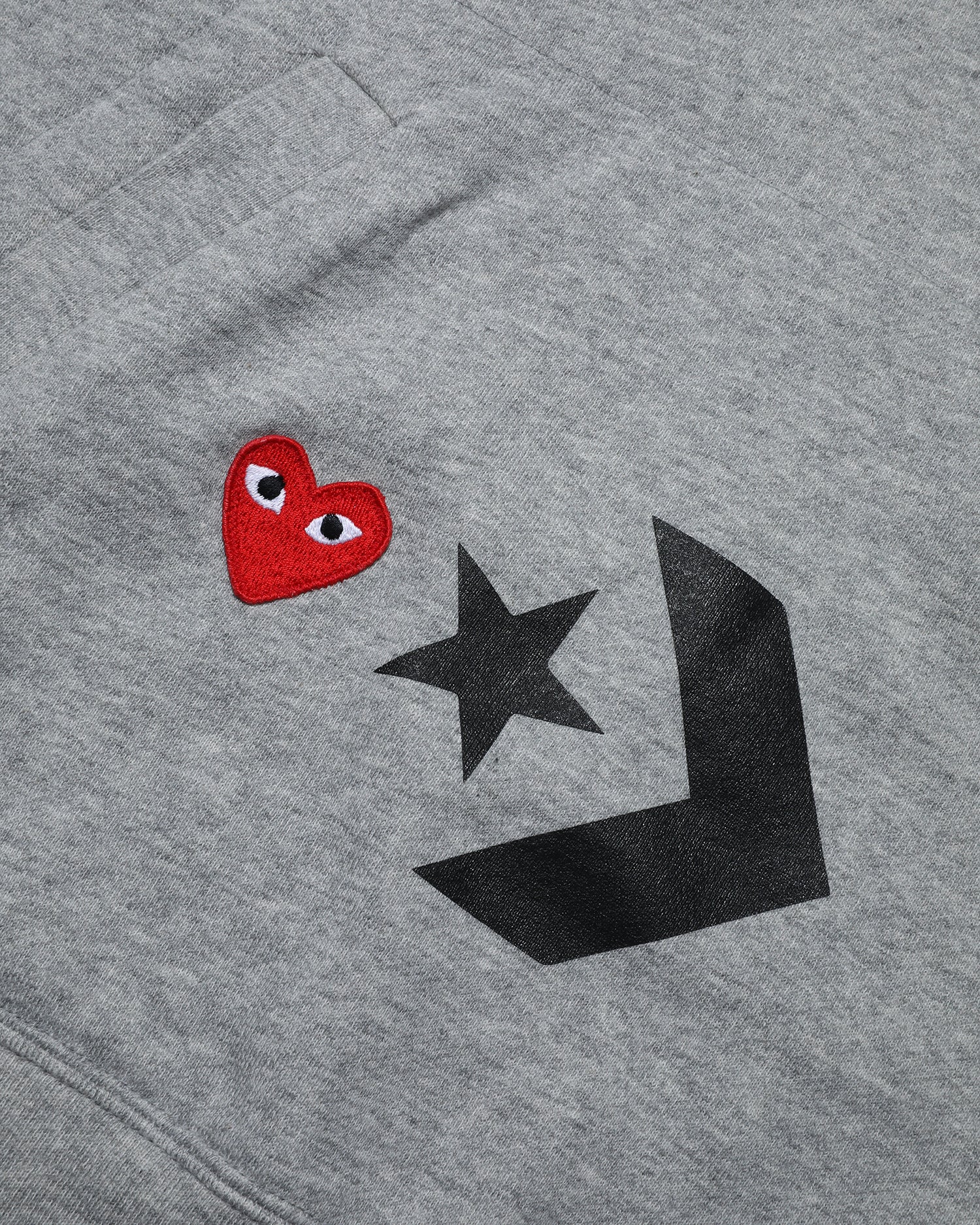 X Converse logo hoodie