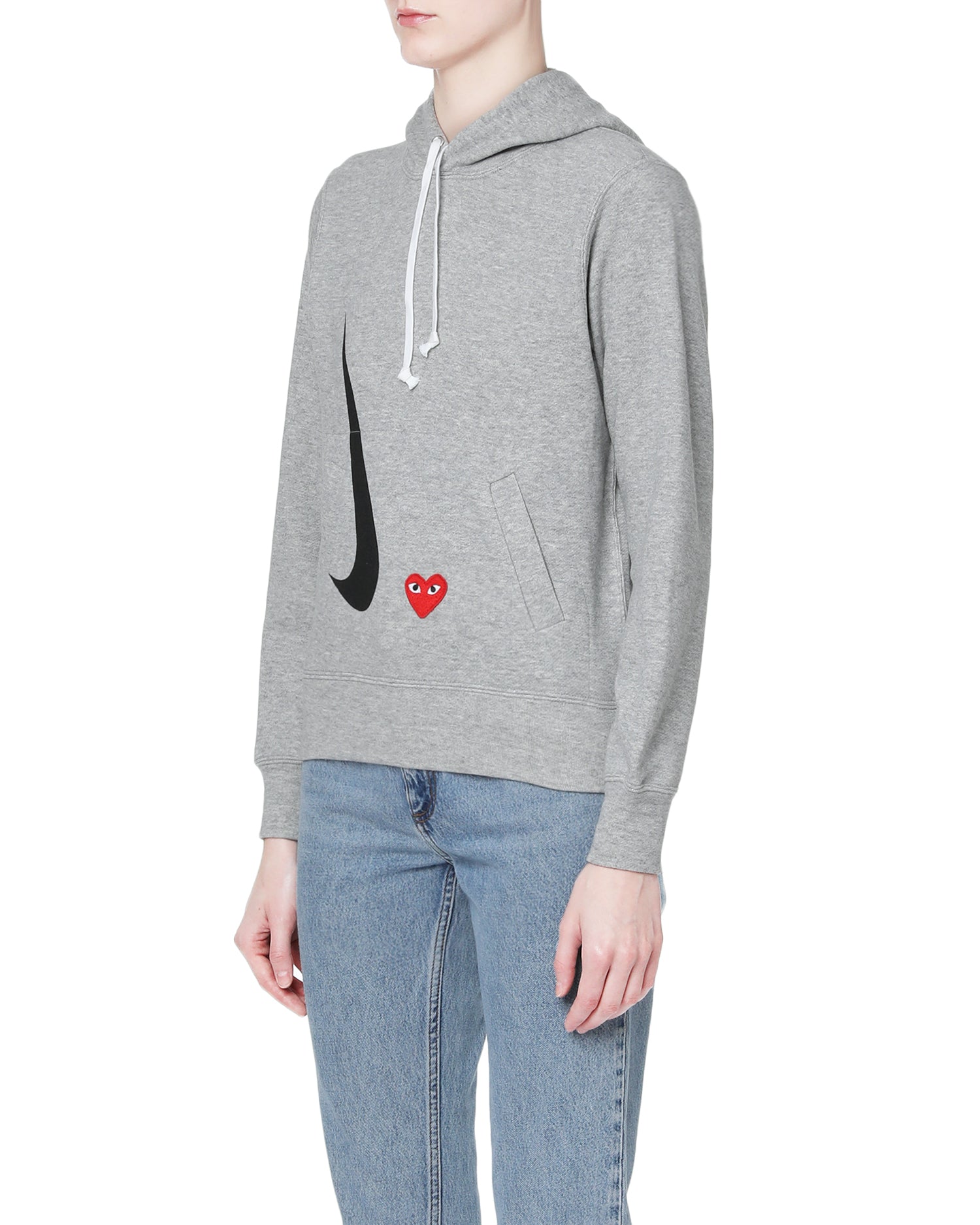 X Nike logo hoodie