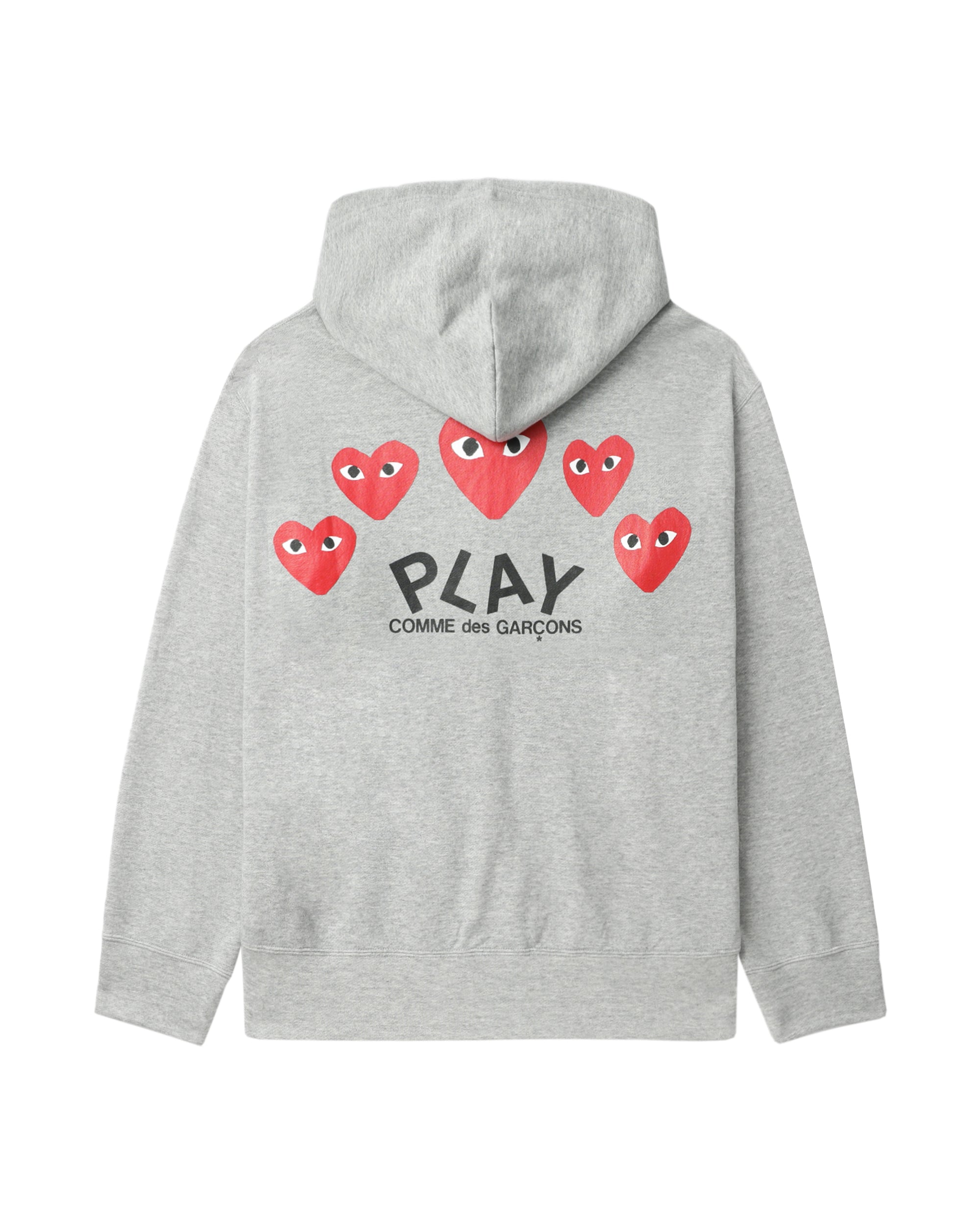 Multi logo zip up hoodie