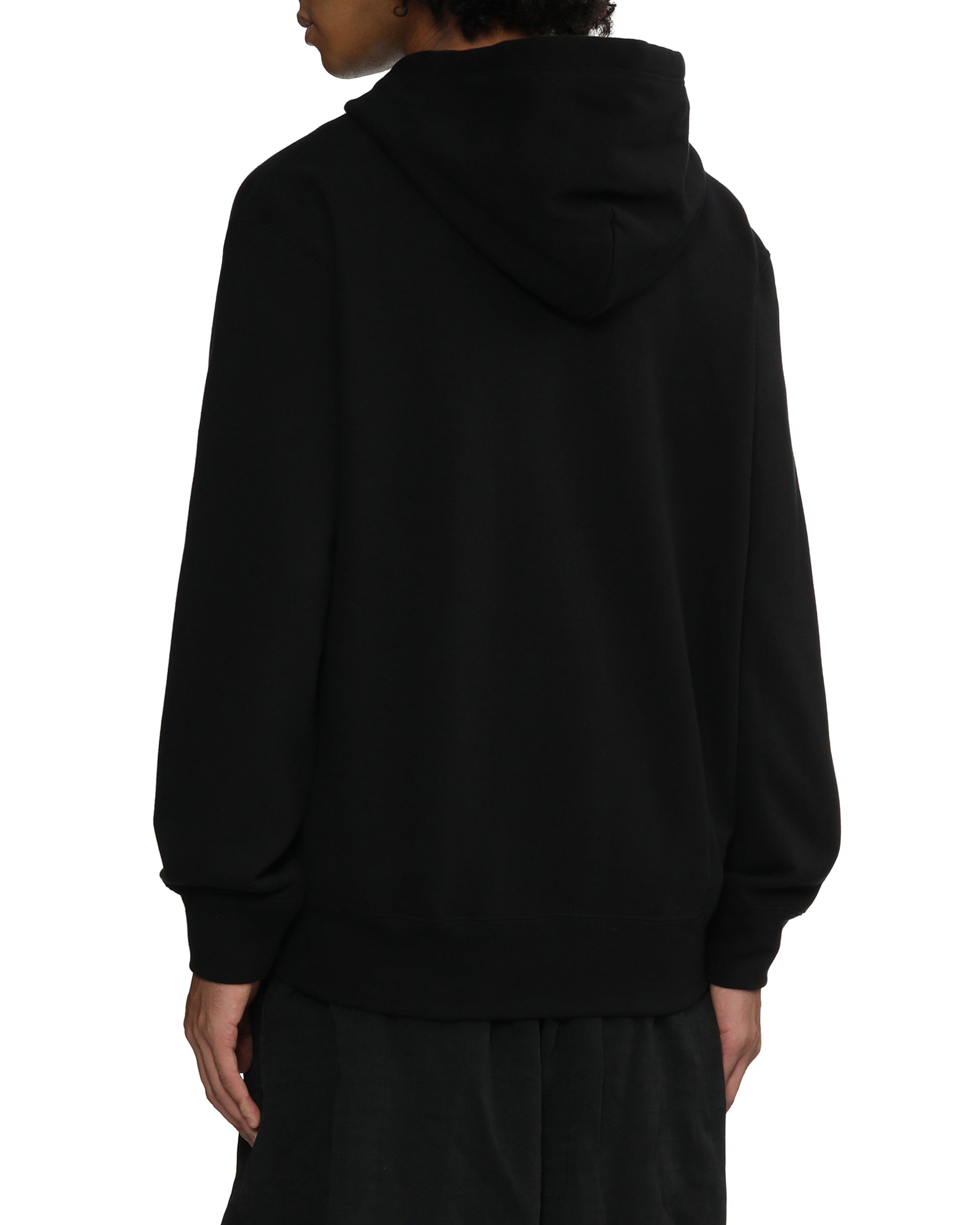 Merged heart emblem hoodie