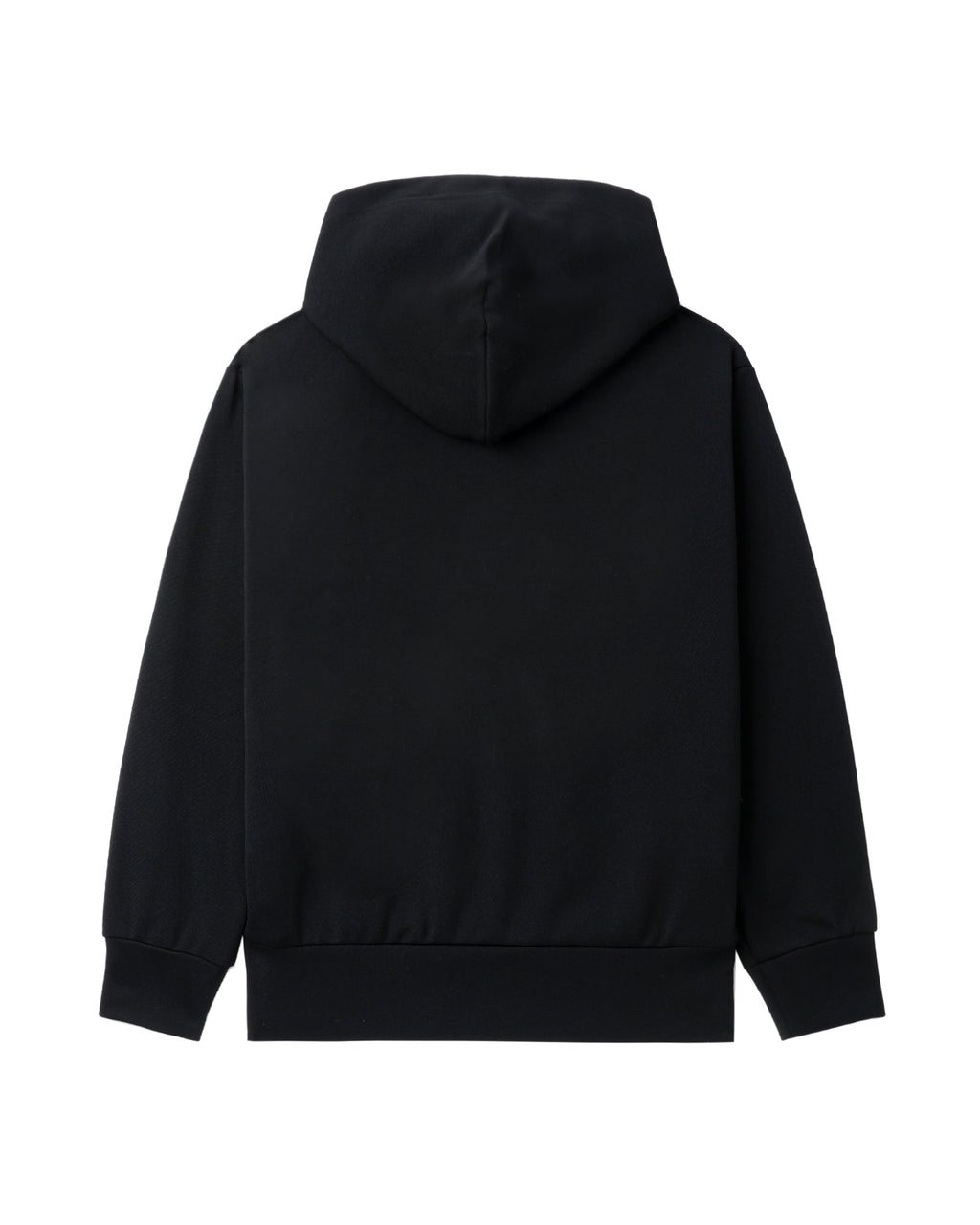 Merged heart emblem hoodie