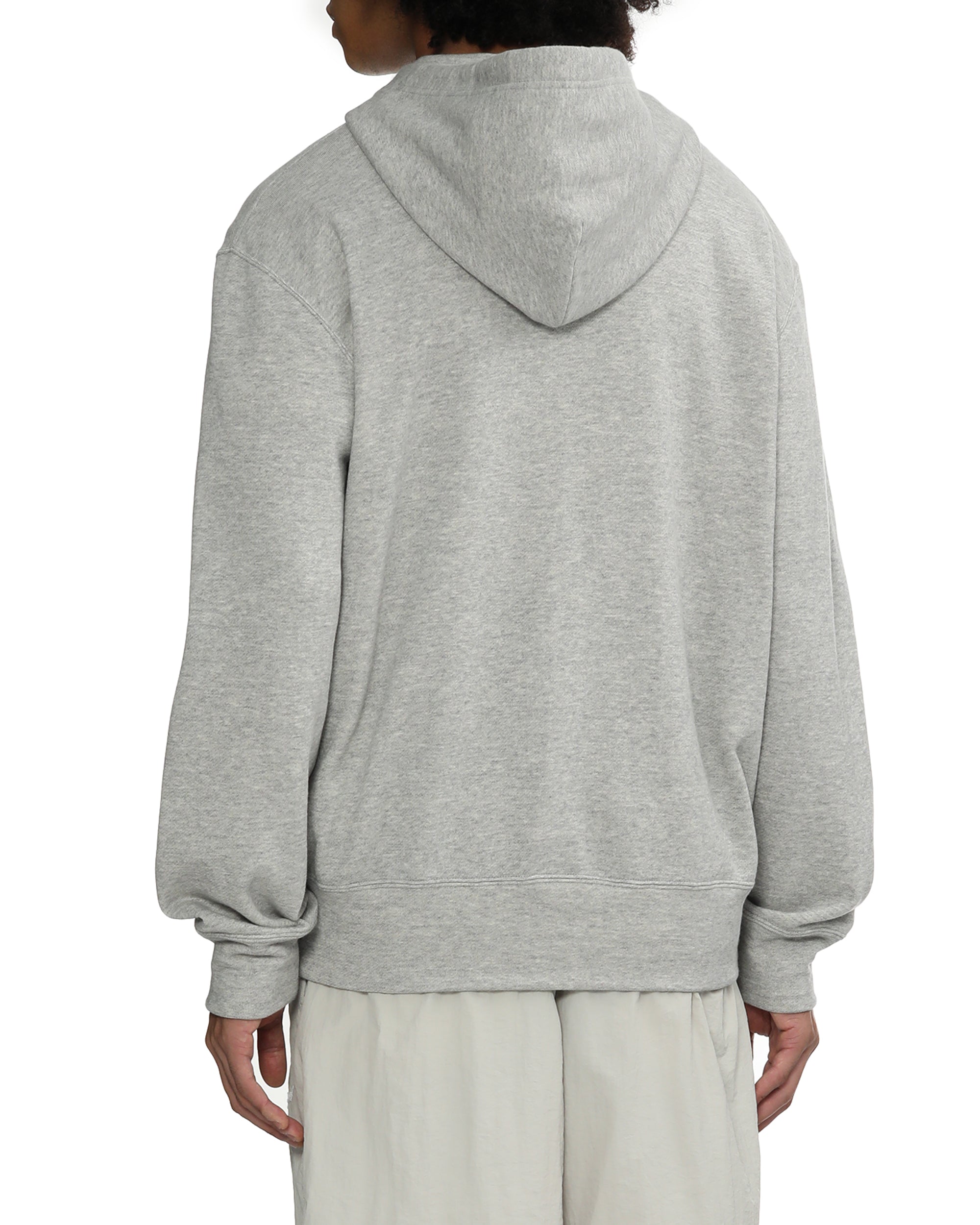 Logo embroidered zip-up jacket
