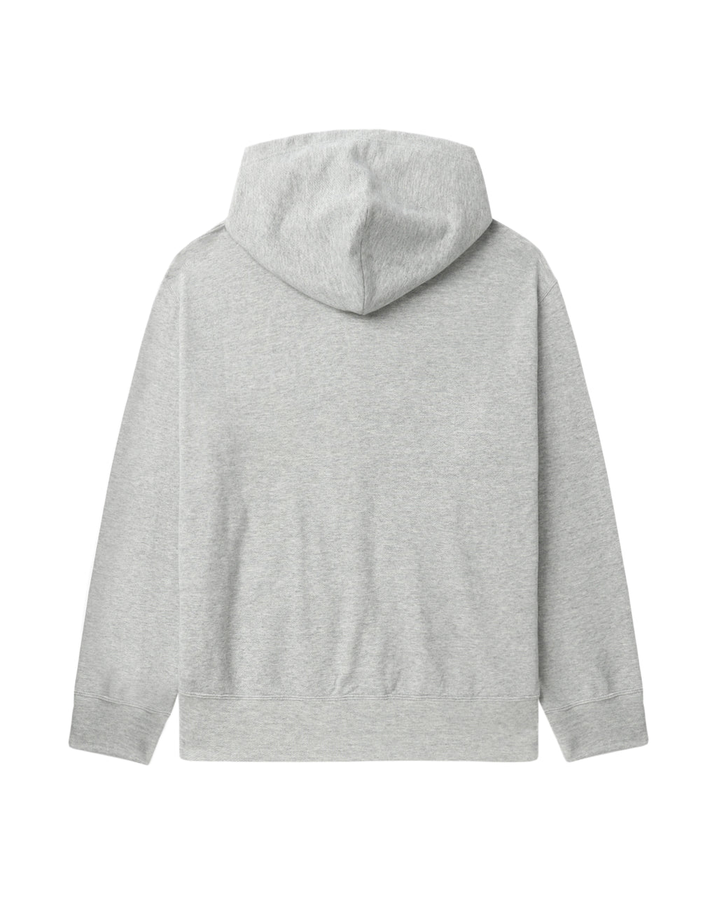 Heart emblem zip-up hoodie