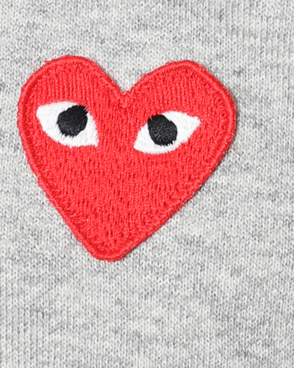 Heart logo zip hoodie